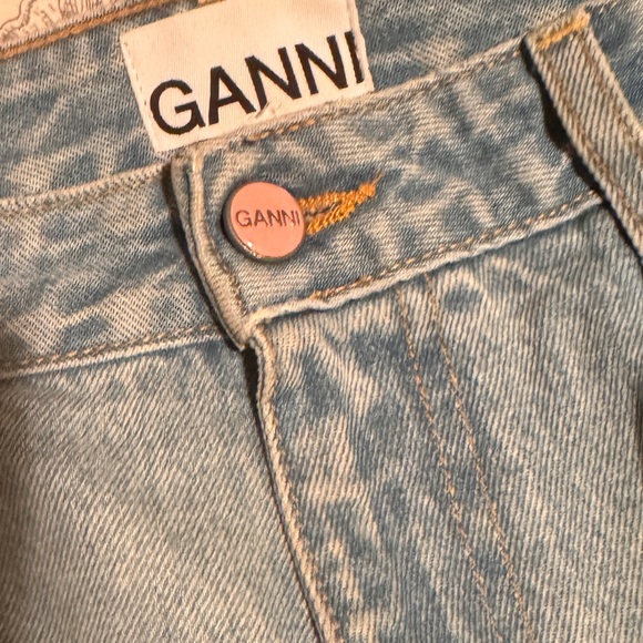 GANNI Betsy High Rise Flare Jeans - Picture 10 of 10